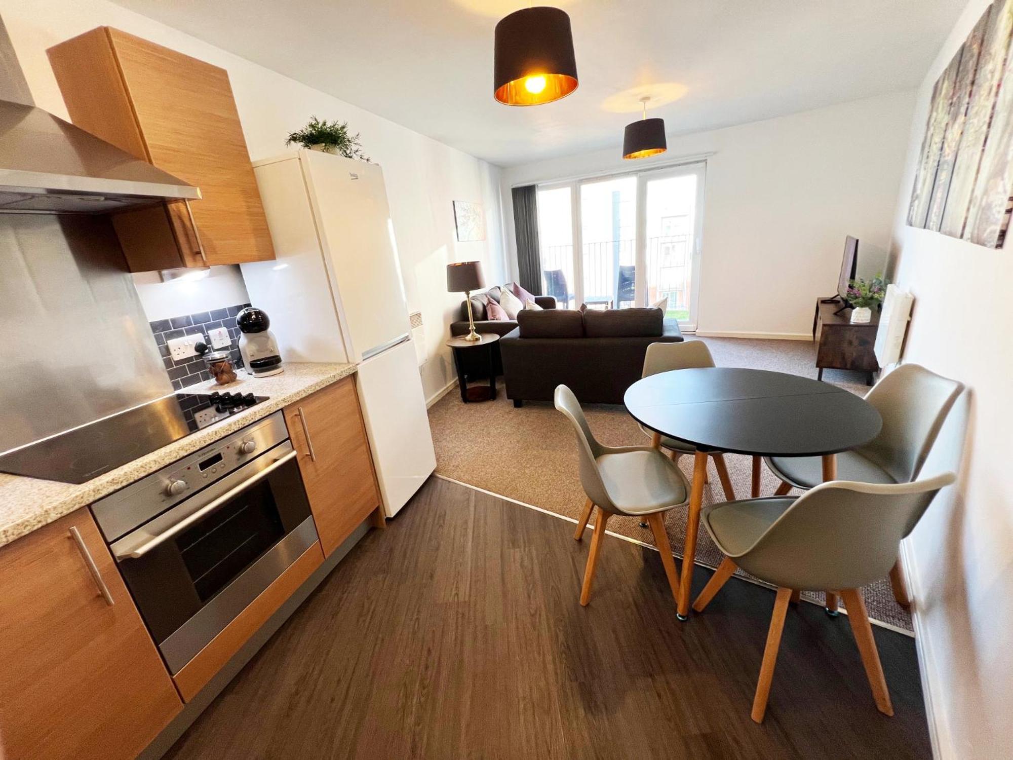 2 Bed Apartment Manchester Sportcity Opposite Etihad Stadium & Coop Live Екстер'єр фото